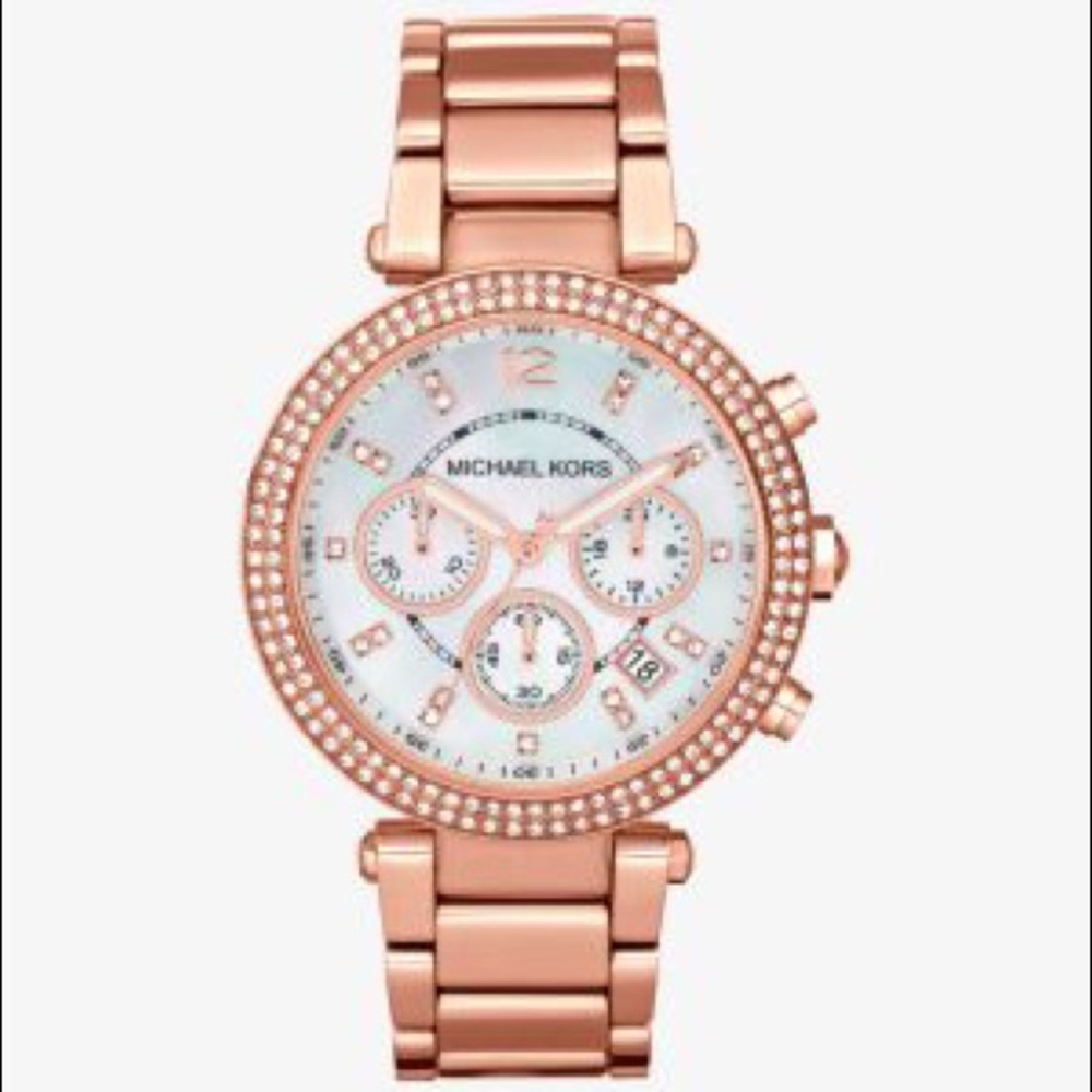 100% Authentic Michael Kors Watch Rose Gold